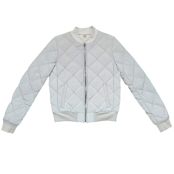 ALO Yoga Jackets & Blazers - Alo Yoga Reflective Idol Bomber Jacket Size Small